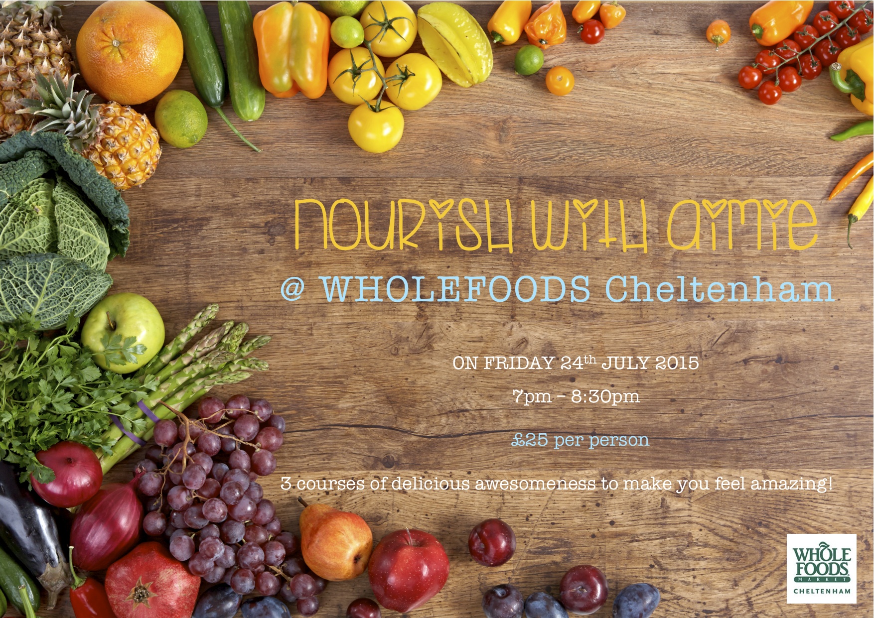 Wholefoods this Friday…